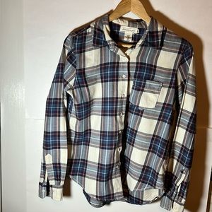 LOGG Label of Graded Goods by H&M Womens Long Sleeve Button Down Shirt Size 6